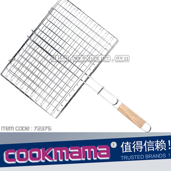 chrome plated grill basket