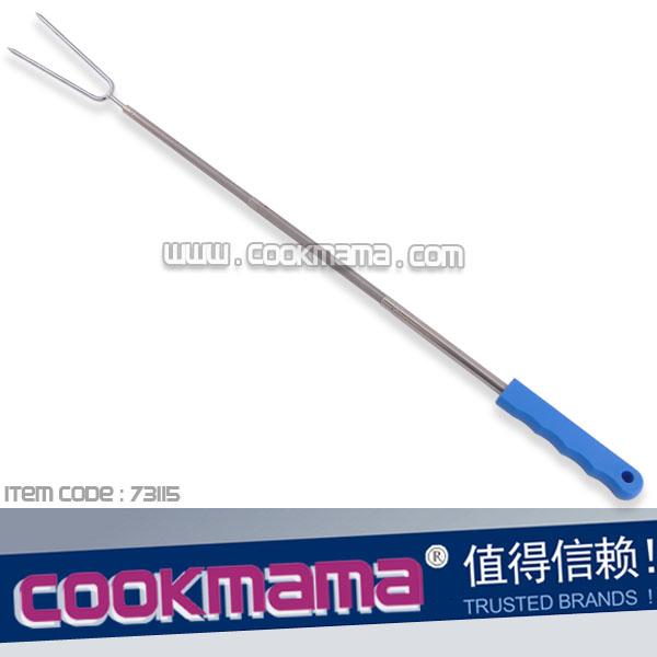 Stainless Steel Telescoping Extendable Cooking Fork