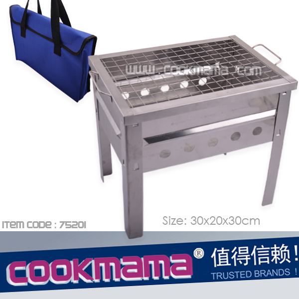 Portable mini charcoal bbq grills