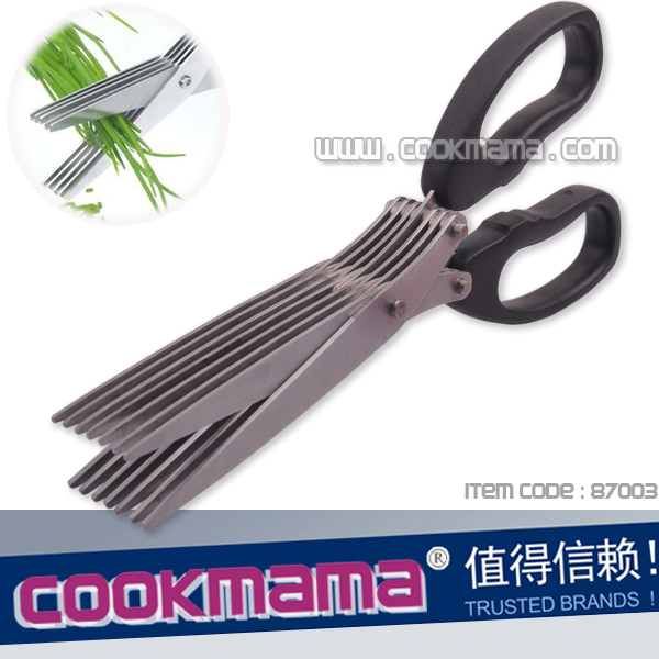 7-blade kitchen scissors