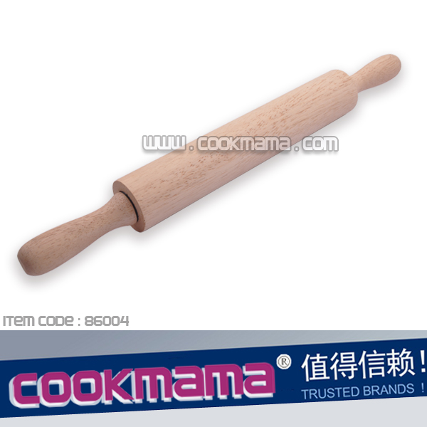 Wooden Dough Rolling Pin with Ball Bearing