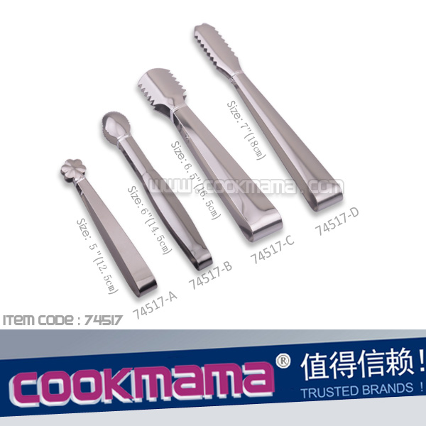 stainless steel serving tongs