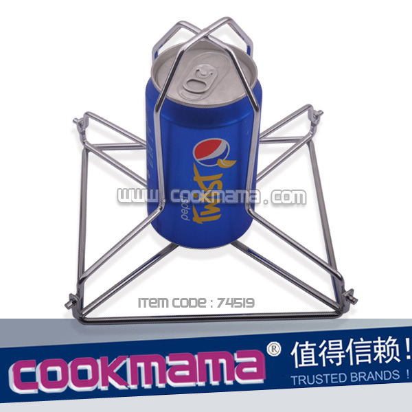 folding beer can chicken roaster