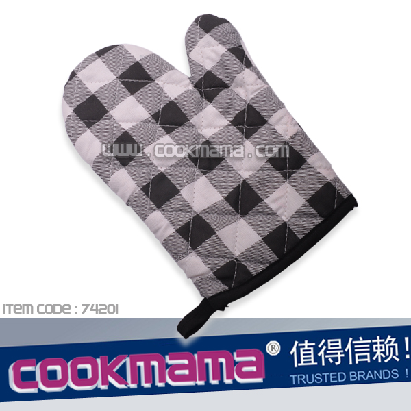 New flora design cotton BBQ glove
