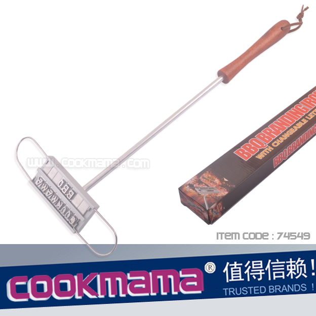 BBQ Branding Iron,with changeable letters, barbecue names tools,bbq grill stamp