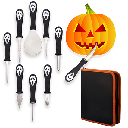 Amazon hot sale 9 Piece Halloween pumpkin carving tools kit